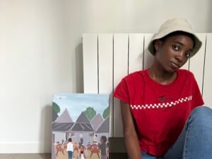 who we are at home – Unique art canvas