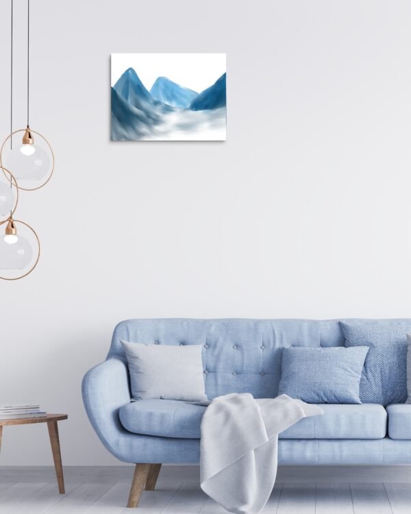 Original modern artwork - First mountain trip - Image 3