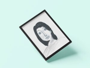 Contemporary Art Poster – first Id photo